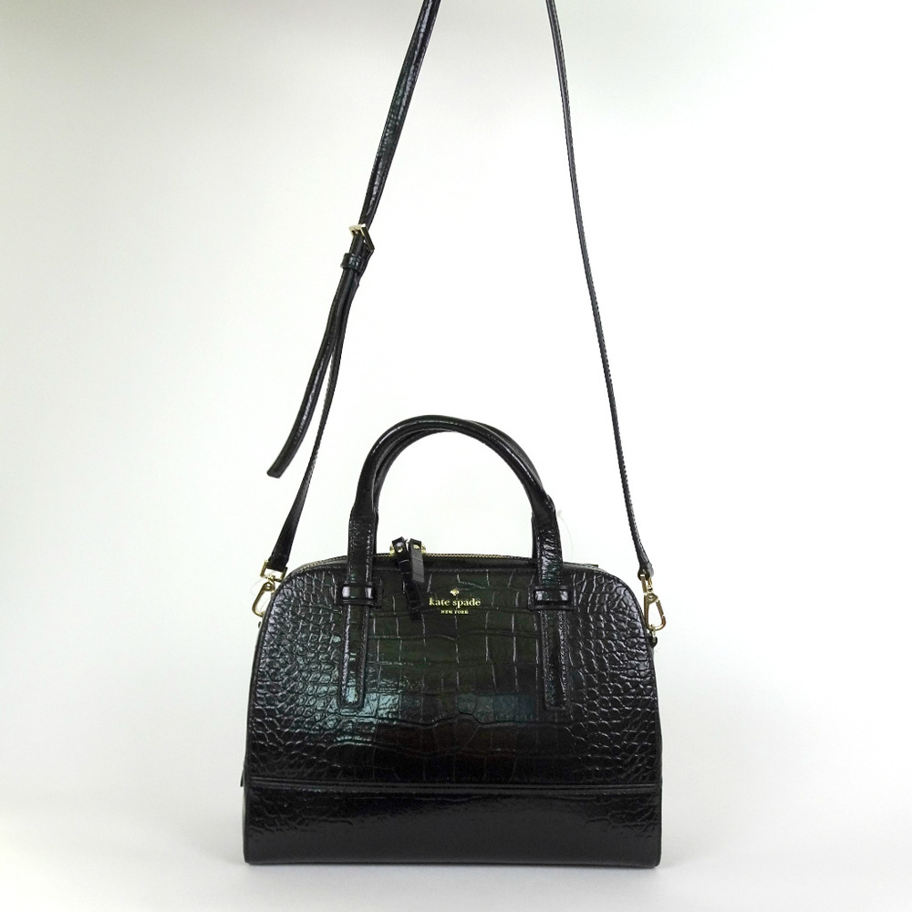 Kate Spade Rivrside Street Exotic Felix Bag Purse - Picture 2 of 8